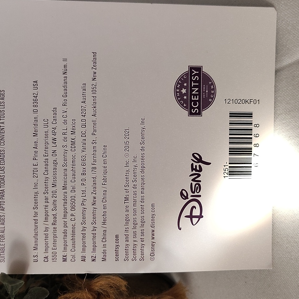 🧞NWT Disney  Scentsy Scent Pak Genie Aladdin: Three Wishes - Picture 6 of 6